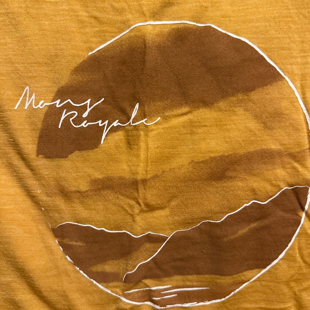 Mons Royale merino T shirt - women’s large - Picture 2 of 3